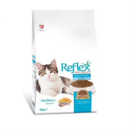 Reflex Hamsili Yetişkin Kedi Maması 15 Kg