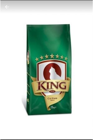 King Kuzulu Ve Pirinçli Yetişkin Kedi Maması 15 Kg