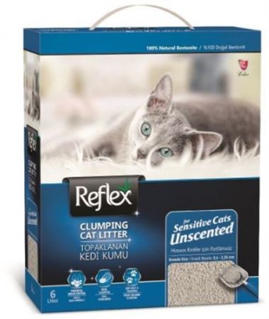 Reflex Sensitive Kokusuz Kedi Kumu 6 Lt