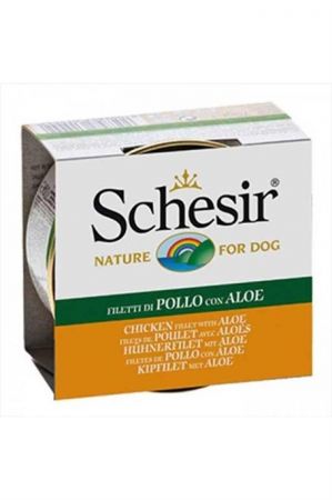 Schesir Jelly Tavuklu Aloe Köpek Konservesi 150 Gr