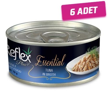 Reflex Plus Atlantik Ton Balıklı Yetişkin Konserve Kedi Maması 70 Gr - 6 Adet