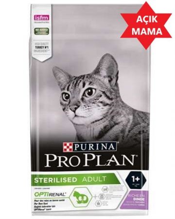 Pro Plan Kısırlaştırılmış Tavuk-Hindili Kedi Maması 1 kg Açık Mama