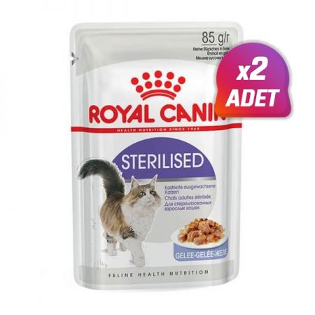 2 Adet - Royal Canin Sterilised Jelly Pouch Kedi Maması 85 Gr