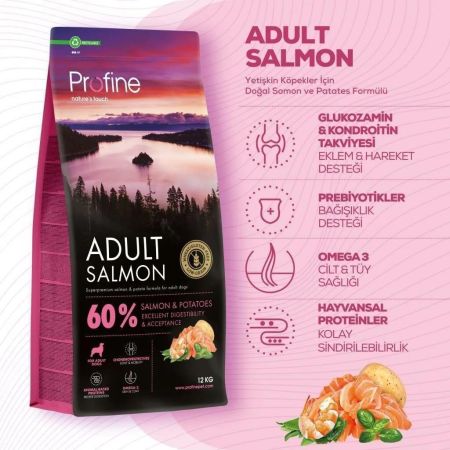 Profine Somon Etli Adult Yetişkin Köpek Maması 12kg