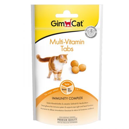 GimCat Multivitamin Ödül Tableti 40 Gr