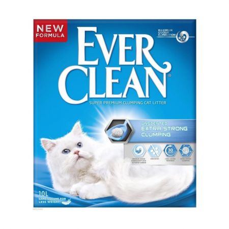 Ever Clean Extra Strength Ekstra Güçlü Kokusuz Topaklanan Kedi Kumu 10lt
