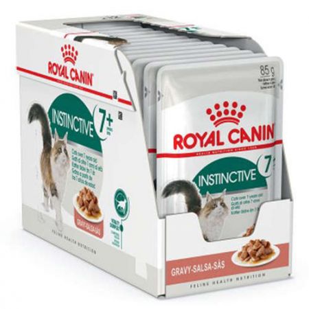 Royal Canin Gravy Instinctive +7 Yaşlı Kedi Yaş Maması 85 Gr-(12 Adetx85 Gr)