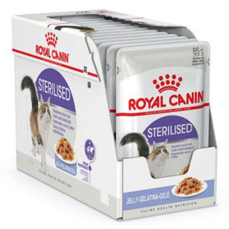 Royal Canin Jelly Sterilised Kısırlaştırılmış Yaş Kedi Maması 12 Adet x 85 Gr