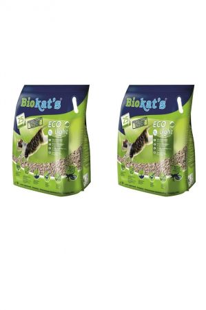Biokat's Pelet Kedi Kumu Eco Light 5 Litre 2'li