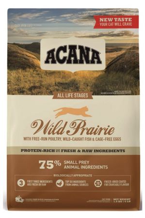 Acana Wild Prairie Kedi Maması 4,5Kg - Tüm ırk ve yaşam evreleri için