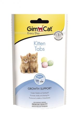 GimCat Kitten Tabs Ödül Tableti 40gr - Yavru Kediler için