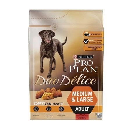 Pro Plan Duo Delice Taze Parça Etli Yetişkin Köpek Maması 2,5 Kg