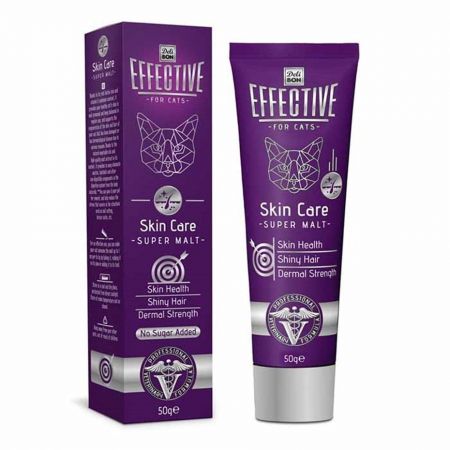 Delibon Effective Skin Care Malt Katkılı Deri ve Tüy Sağlığı Kedi Macunu 50 Gr