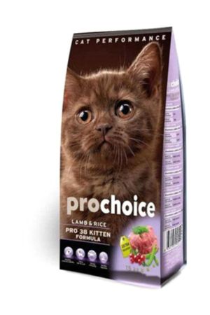 Prochoice Pro 38 Kitten Kuzu Etli Yavru Kedi Maması 15 Kg