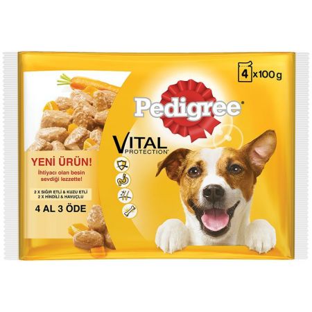 Pedigree Karma Pouch 4 X 100 Gr 13 Adet Toplam 5200 Gr