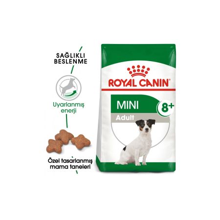 Royal Canin Mini Adult Küçük Irk +8 Yaşlı Köpek Maması 2 kg