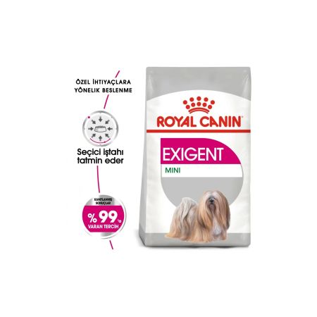 Royal Canin Exigent Mini Seçici Köpeklere Özel Yetişkin Köpek Maması 3 kg