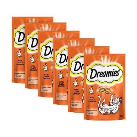 Dreamies Tavuklu Pouch Kedi Ödülü 60 Gr x 6 Lı Paket