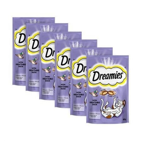 Dreamies Ördekli Pouch Kedi Ödülü 60 Gr x 6 Lı Paket