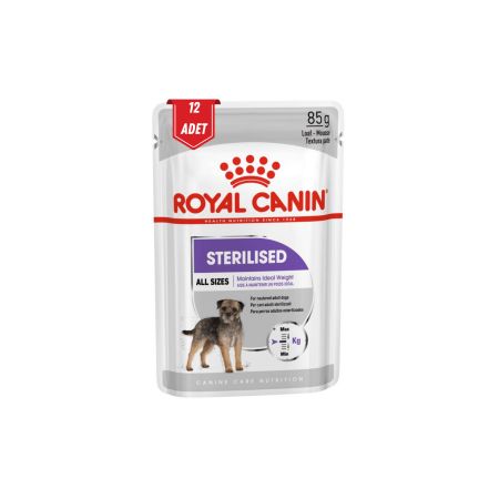 Royal Canin Sterilised Loaf Yaş Köpek Maması 12x85g