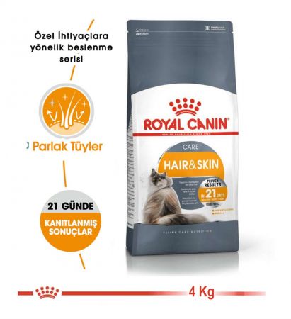 Royal Canin Hair & Skin Kedi Maması 4 Kg