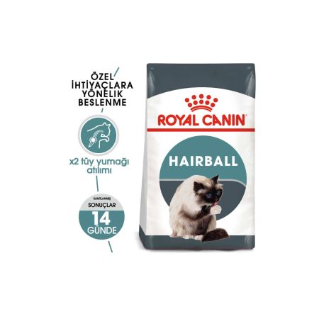 Royal Canin Hairball Tüy Yumağı Engelleyici Yetişkin Kedi Maması 2 kg