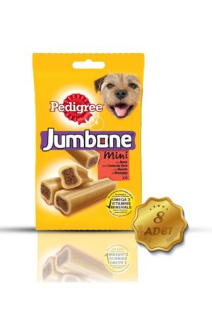 Pedigree Jumbone Mini Biftek Köpek Ödülü 8x160 Gr