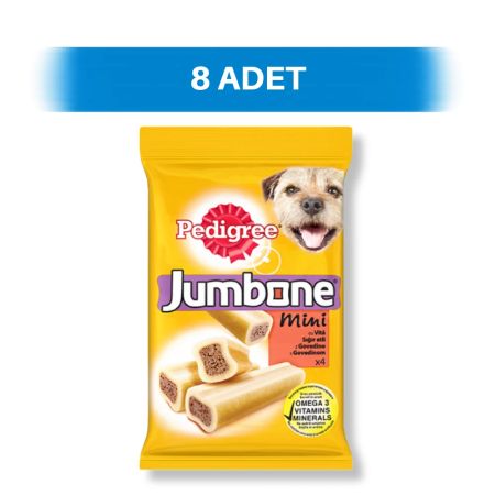 Pedigree Jumbone Mini Biftekli Köpek Ödül Maması 8 x 160 gr