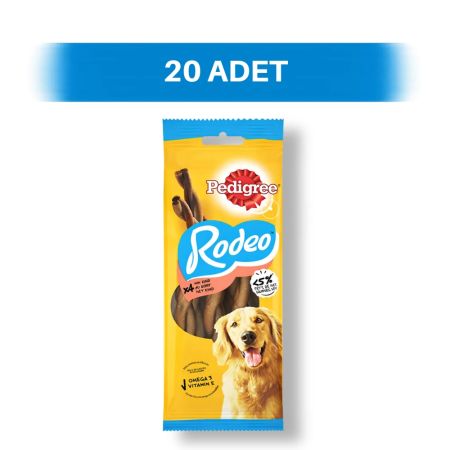 Pedigree Rodeo Biftekli Köpek Ödül Maması 20 x 70 gr