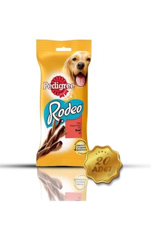 Pedigree Rodeo Biftekli Köpek Ödül Maması 20x70 Gr
