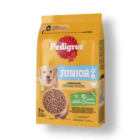 Pedigree Kümes Hayvanlı ve Pirinçli Yavru Köpek Maması 3 kg