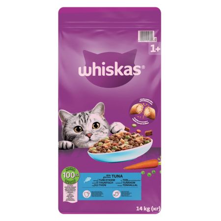 Whiskas Ton Balıklı ve Sebzeli Yetişkin Kedi Maması 14 kg