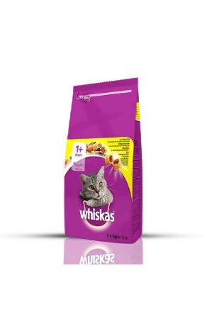 Whiskas Tavuklu Yetişkin Kuru Kedi Maması 3,8 Kg