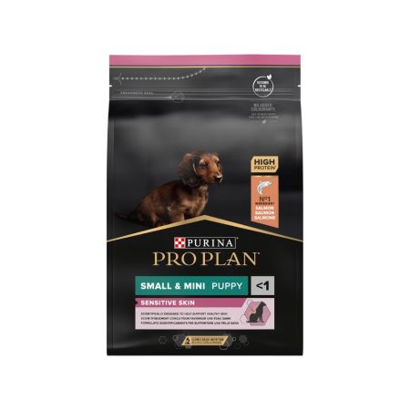 Pro Plan Puppy Sensitive Skin Hassas Ciltlere Özel Somonlu Küçük Irk Yavru Köpek Maması 3 kg