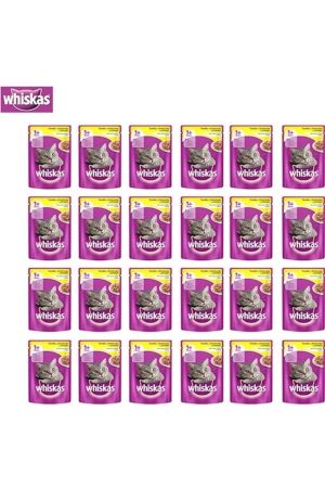 Whiskas Pouch Tavuklu Kedi Maması 24x100g