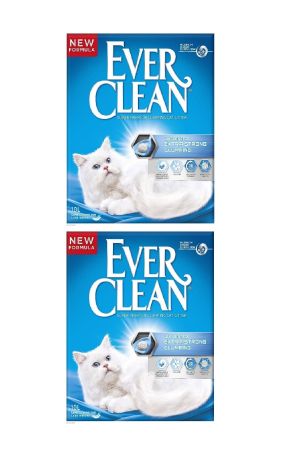 Ever Clean Extra Strength Ekstra Güçlü Kokusuz Topaklanan Kedi Kumu 2x10lt
