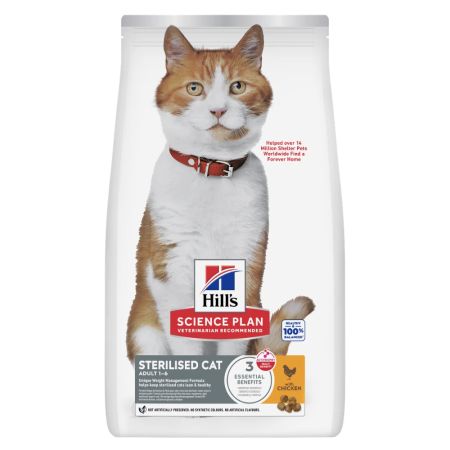 Hill's Science Plan Tavuk Etli Kısırlaştırılmış Yetişkin Kedi Maması 1,5 kg