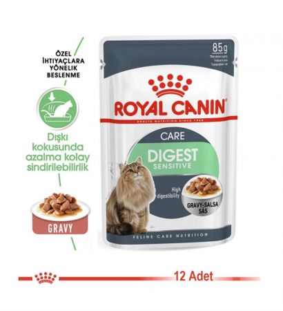 Royal Canin Digest Sensitive Yetişkin Kedi Konservesi 85 Gr X 12 Adet