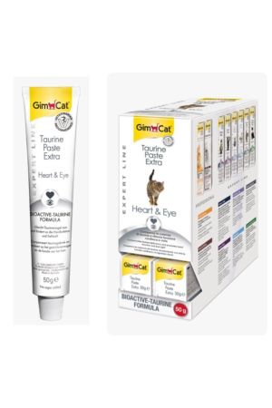 GimCat Kalp ve Göz Sağlığı Destekleyici Taurinli Kedi Macunu 50gr