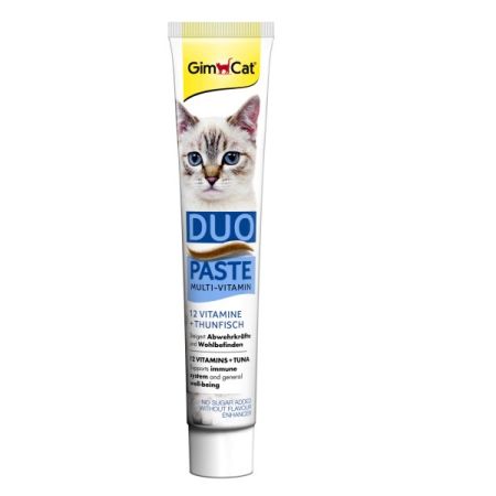 GimCat Duo Multi Vitamin Ton Balıklı Kedi Macunu 50gr