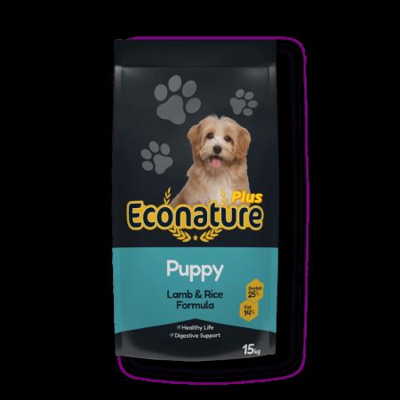 Econature Plus Kuzu Etli Yavru Köpek Maması 15 Kg