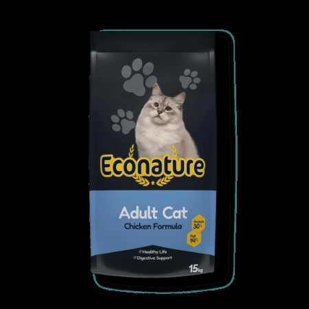 Econature Plus Tavuk Etli Yetişkin Kedi Maması 15 kg