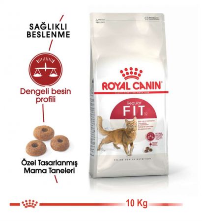 Royal Canin Fit Yetişkin Kedi Maması 10 kg