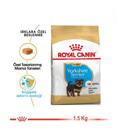 Royal Canin Yorkshire Terrier Yavru Köpek Maması 1.5Kg