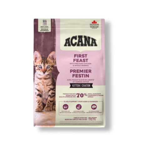 Acana First Feast Kitten Tavuklu ve Balıklı Yavru Kedi Maması 1,8 kg