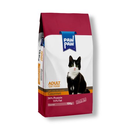 PawPaw Gurme Yetişkin Kedi Maması 15 kg