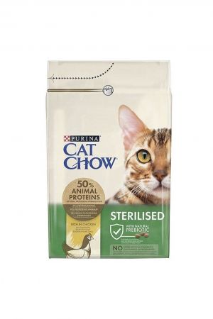 Cat Chow Sterilised Tavuklu Kısırlaştırılmış Kedi Maması 3 Kg