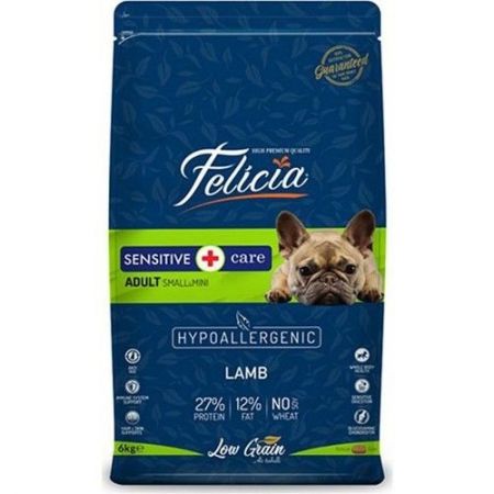 Felicia Kuzulu Ve Pirinçli Küçük Irk Düşük Tahıllı Yetişkin Köpek Maması 3kg
