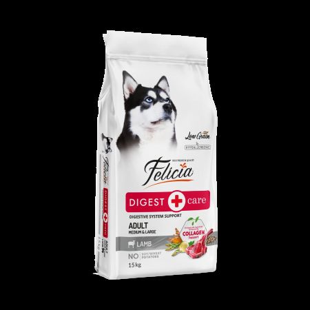 Felicia Az Tahıllı Kuzu Etli Yetişkin Köpek Maması 15 kg