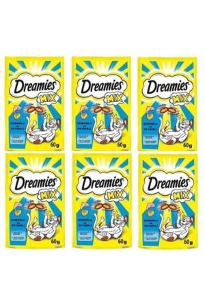 Dreamies Mix Somon Balıklı Ve Peynirli Kedi Ödülü 6x60 gr